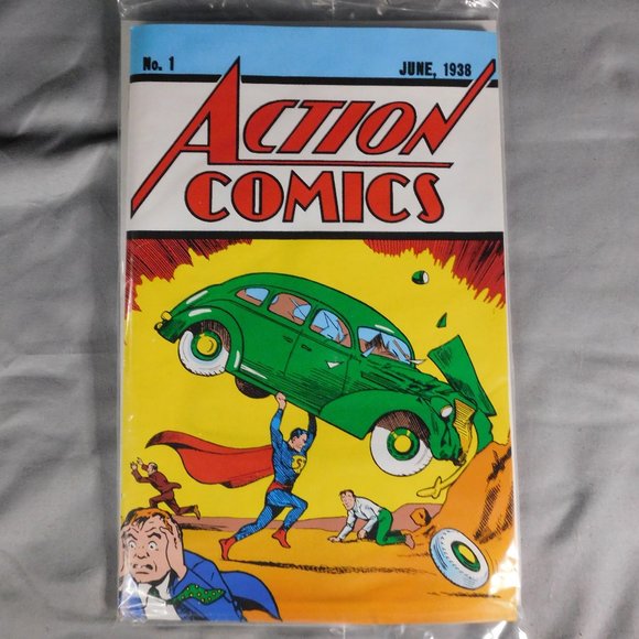 SUPERMAN #1 ACTION COMICS REPRINT - Picture 2 of 4